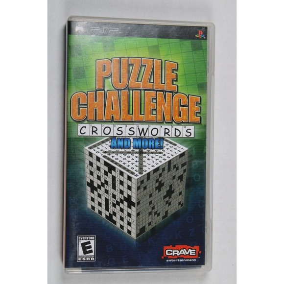 Puzzle Challenge: Crosswords and More (Sony PSP, 2006) Instruction Booklet - Picture 1 of 7